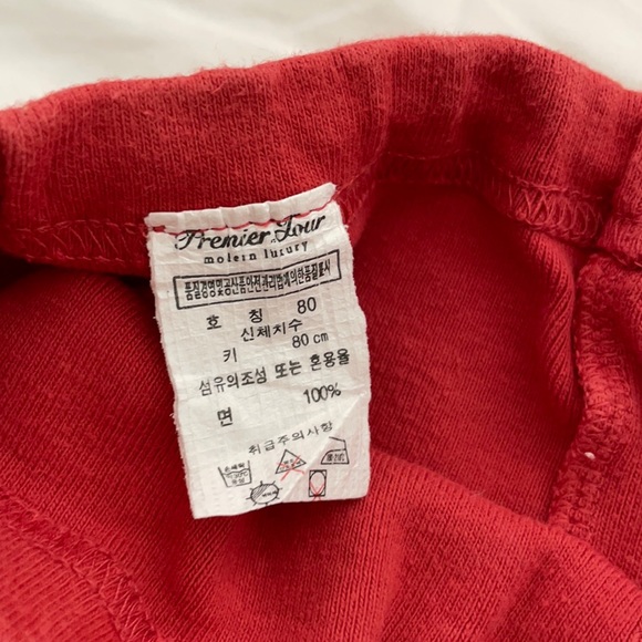 Korean toddler loungewear/pajamas, size 12 months - Picture 7 of 7